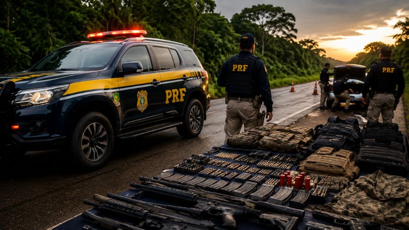 Os desafios do policiamento de fronteira e o impacto do controle de armas na Rodovia Transamazônica