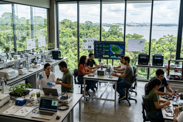 Manaus vira laboratório de inovação na Amazônia: por que ciência, startups e indústria estão se aproximando