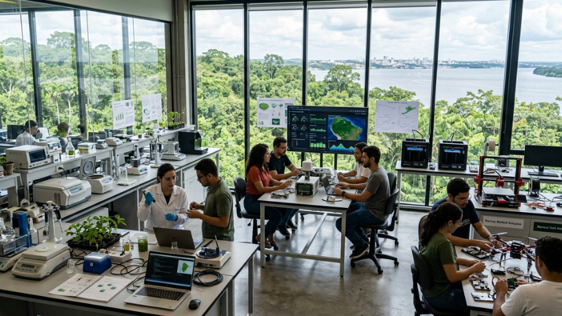 Manaus vira laboratório de inovação na Amazônia: por que ciência, startups e indústria estão se aproximando